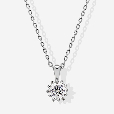 비너스N LAB3부 - 눈꽃 디자인 프로포즈 3부 합성다이아몬드목걸이